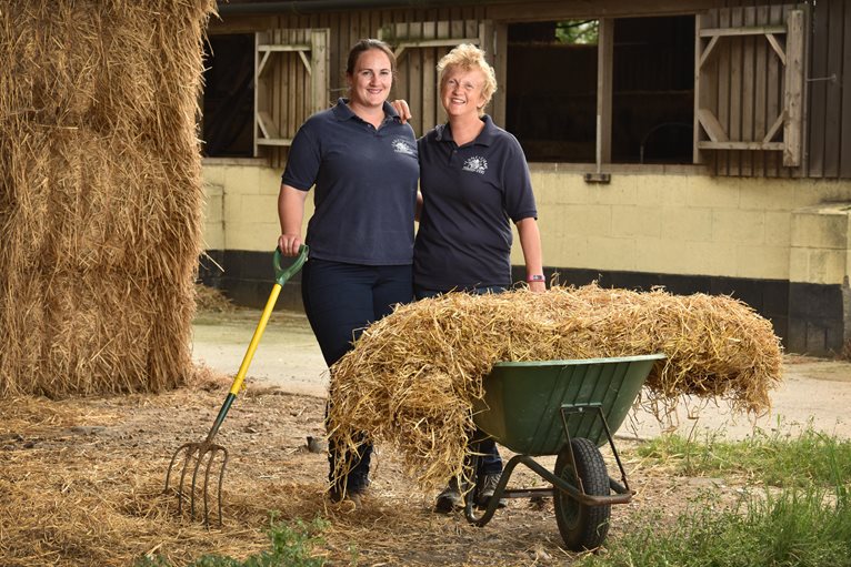 Rebecca & Sue Whitehead of Lane Farm